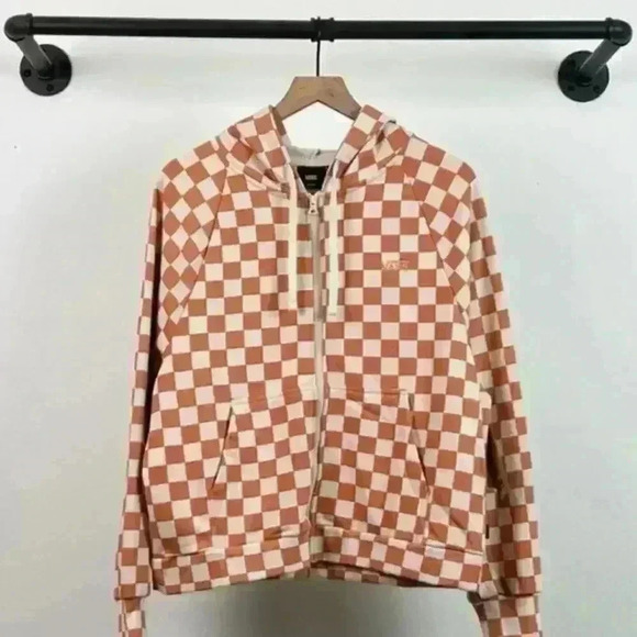 VAN’S WOMENS FLYING CACOON FRENCH TERRY FULL ZIP NWOT SIZE SMALL - Picture 2 of 15